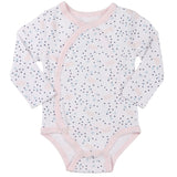 Clothes Baby Kimono Side Snap Girl Long Sleeve Bodysuit 6-9 Months