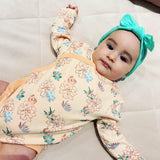 Baby Kimono Side Snap 3 Pc Girl Long Sleeve Bodysuit Set…