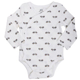 Baby Boy's 3-Pack Long-Sleeve Kimono Bodysuit Set -Side Snap Infant Bundle…