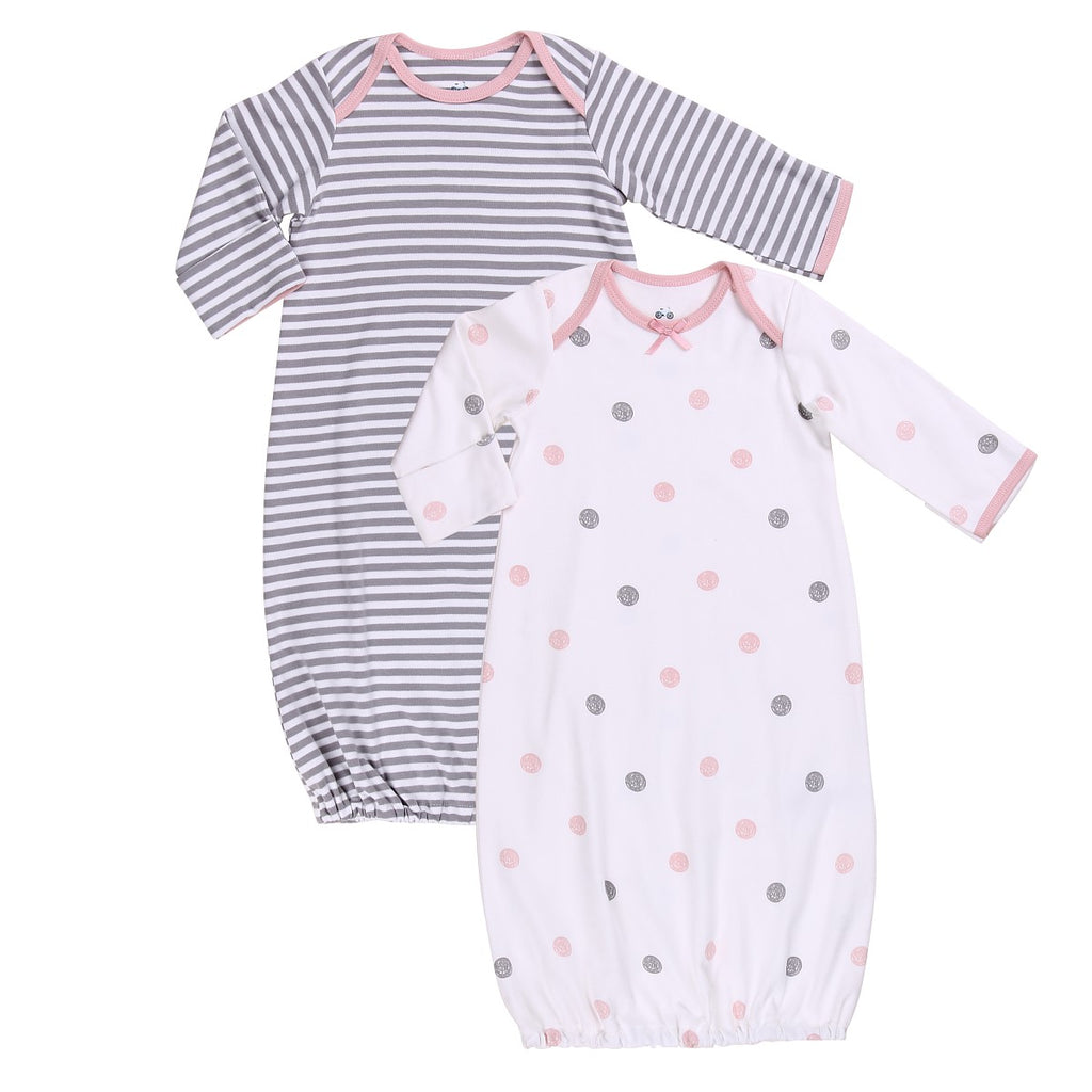 Sleep Sack Set (2 piece) in Dark Striped and Dotted