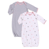 Sleep Sack Set (2 piece) in Dark Striped and Dotted
