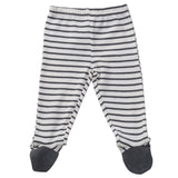 Footed Pants Long Sleeve Kimono Shirt Girl Boy Layette Set Organic Preemie