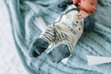 Footed Pants Long Sleeve Kimono Shirt Girl Boy Layette Set Organic Preemie