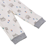 Boy Clothes Cute Baby Fox Outfit Fall Wolf Print Pant and Hoodie