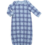 Asher & Olivia Baby Gowns Baby Sleeper 2 Pc Boy Night Gown Wearable Blanket