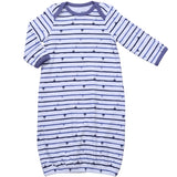 Asher & Olivia Baby Gowns Baby Sleeper 2 Pc Boy Night Gown Wearable Blanket