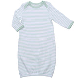 Asher & Olivia Baby Gowns Baby Sleeper 2 Pc Boy Night Gown Wearable Blanket