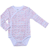 Baby Kimono Side Snap 3 Pc Girl Long Sleeve Bodysuit Set…