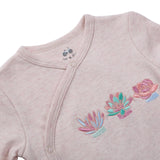 Baby Kimono Side Snap 3 Pc Girl Long Sleeve Bodysuit Set…