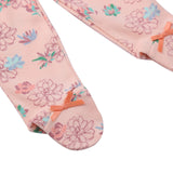 Girl Clothes Footed Pants Long Sleeve Kimono Shirt Baby Layette Set