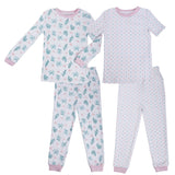 Asher and Olivia Pajamas Girls Toddler Pjs Set Pants Sleeper for Kids Sleepwear