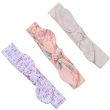 3 Pack Baby Headband Bows Girls Hair Accessories Head Bands