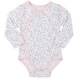 Asher and Olivia Clothes Baby Kimono Side Snap Girl Long Sleeve Bodysuit 3-6 Months