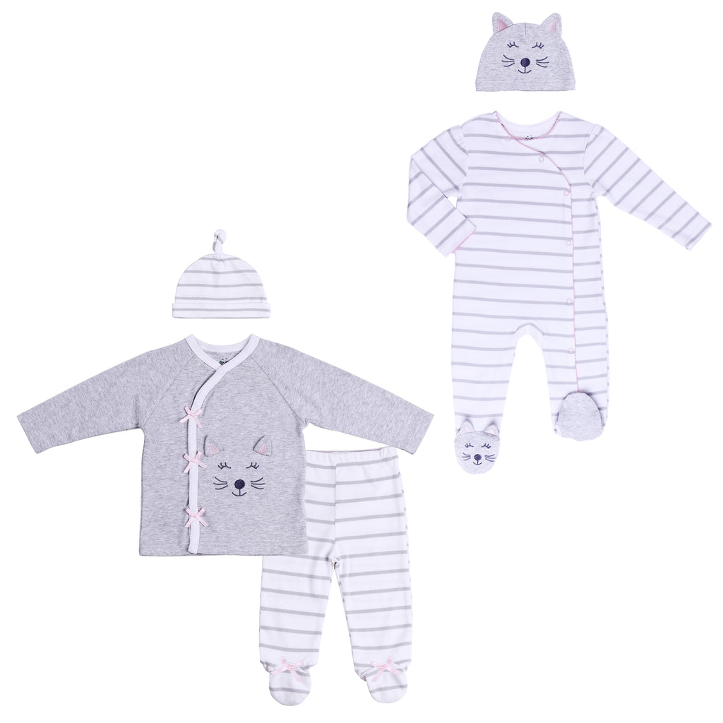 Baby Twin Girl 5-Pc Set