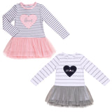 Baby Twin Girl Coordinating Mesh Tutu Dresses