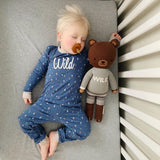 Asher and Olivia Boys Pajamas Toddler Pjs Set Pants Sleepers for Kids Sleepwear Organic Cotton
