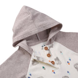 Hooded Baby Romper