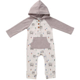 Hooded Baby Romper