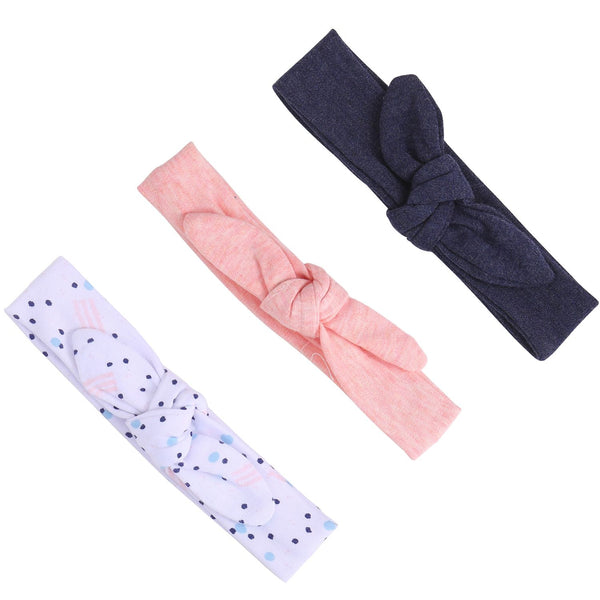 3 Pack Baby Headband Bows Girls Hair Accessories Head Bands